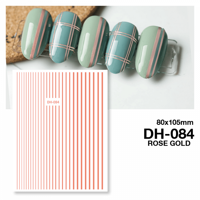 Köröm Matrica DH-084 (Rose Gold)