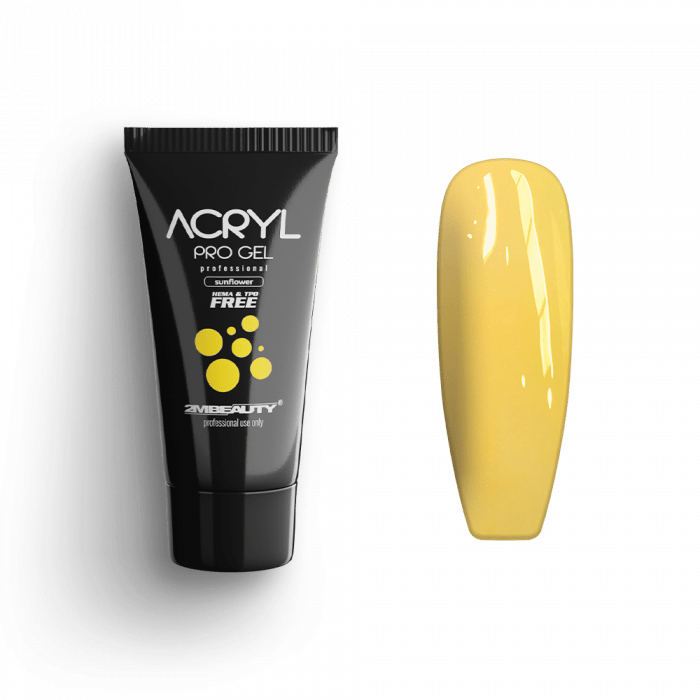 Acryl Pro Gel Sunflower - HEMA Mentes Akrilzselé (15g)
