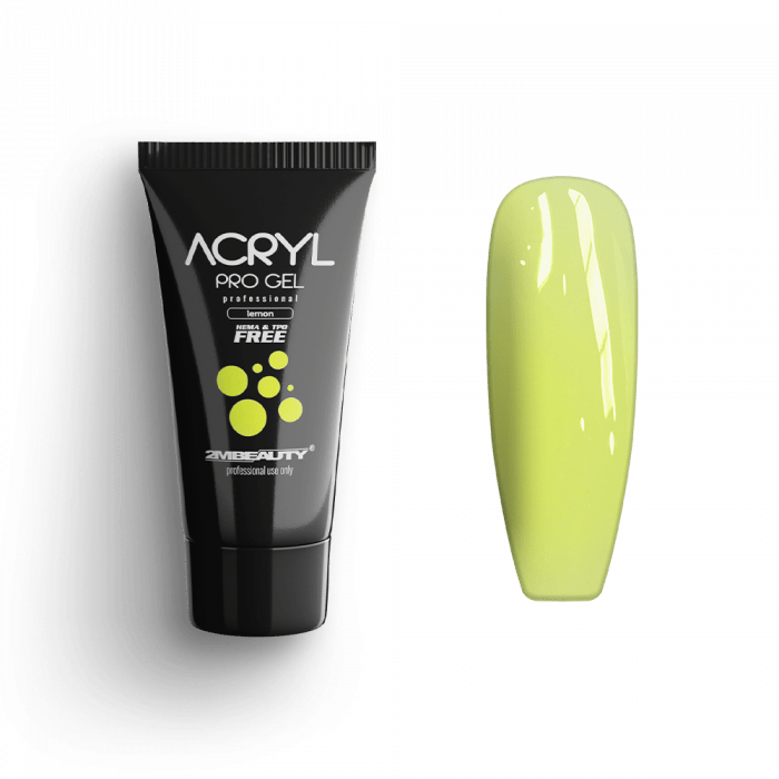 Acryl Pro Gel Lemon - HEMA Mentes Akrilzselé (15g)