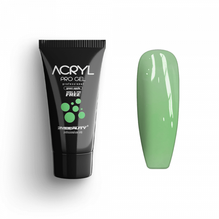 Acryl Pro Gel Green Apple - HEMA Mentes Akrilzselé (15g)