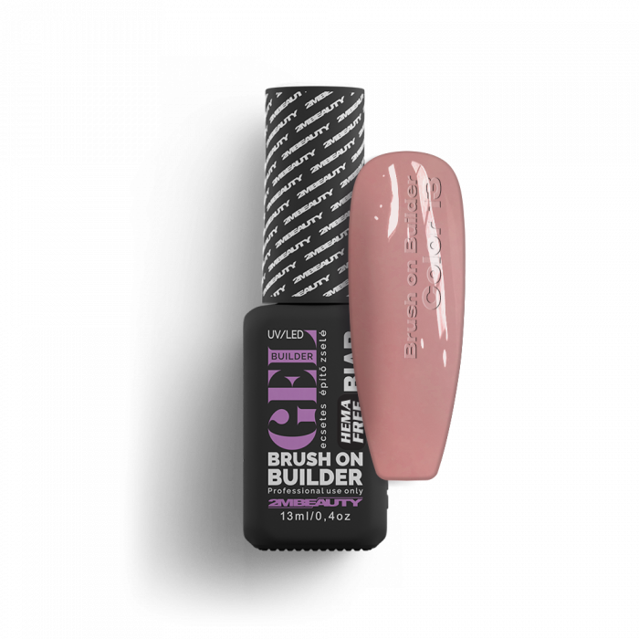 Brush On Builder Color 13 - HEMA Mentes Ecsetes Építőzselé (13 ml)