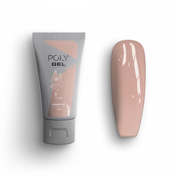 Polygel - Nude - HEMA Mentes Építőzselé (30g)