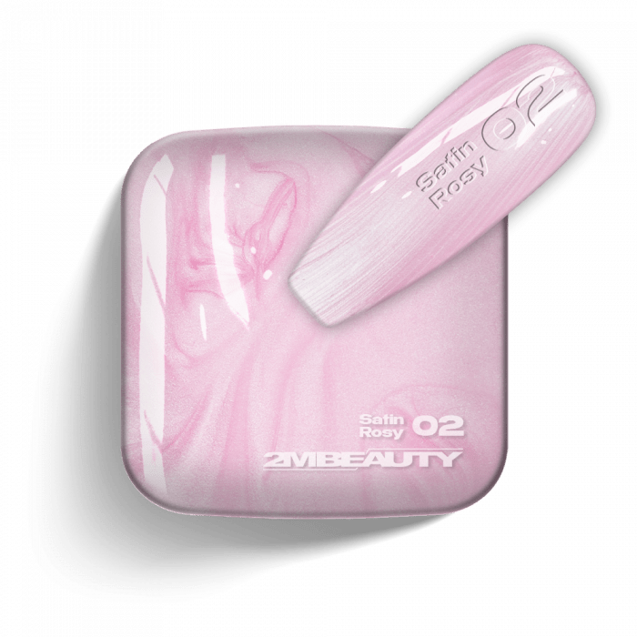Gel Lack - Satin - 02 Rosy - HEMA Mentes (13 ml)
