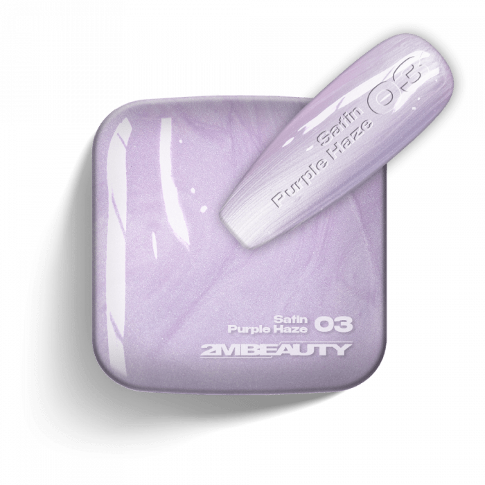 Gel Lack - Satin - 03 Purple Haze - HEMA Mentes (13 ml)