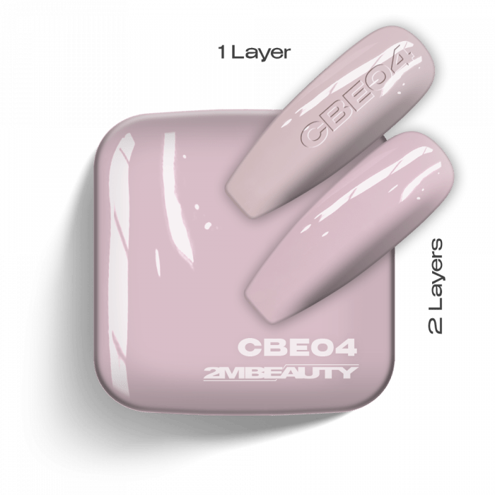 Gel Lack - Colored Base Elastic CBE04 - HEMA Mentes (13 ml)