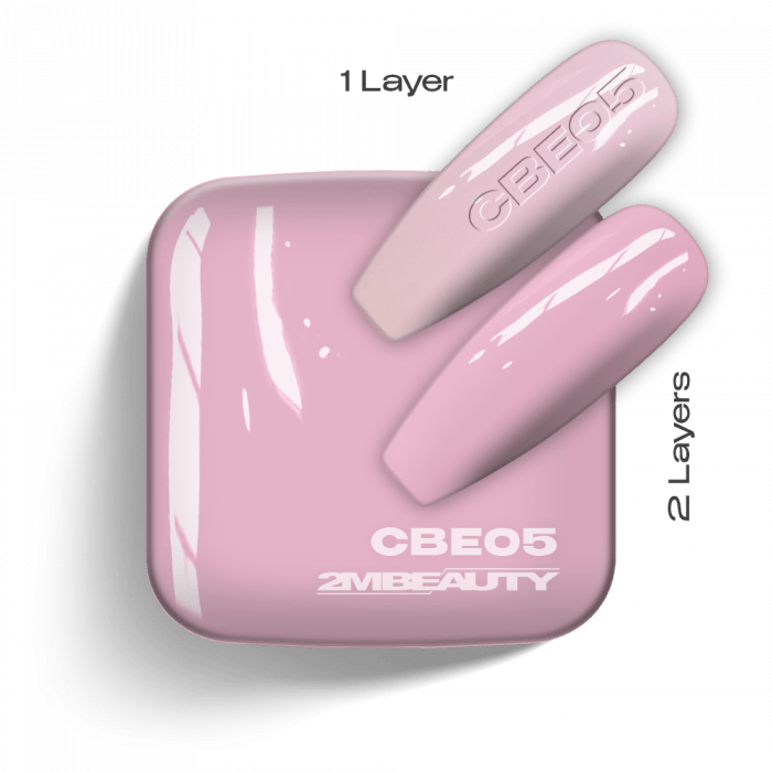 Gel Lack - Colored Base Elastic CBE05 - HEMA Mentes (13 ml)