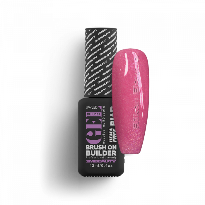 Liquid Polygel BIAB - Silken Elevate - HEMA Mentes Ecsetes Építőzselé (13 ml)