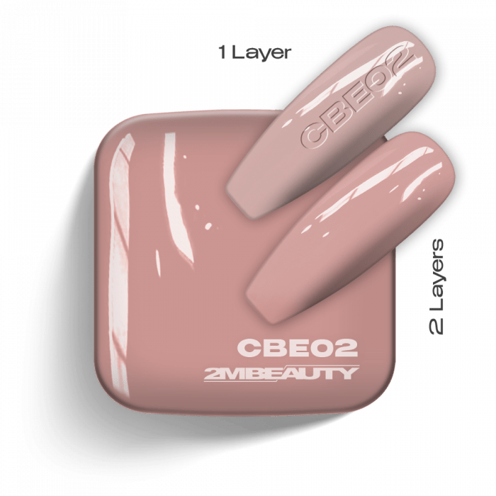 Gel Lack - Colored Base Elastic CBE02 - HEMA Mentes (13 ml)