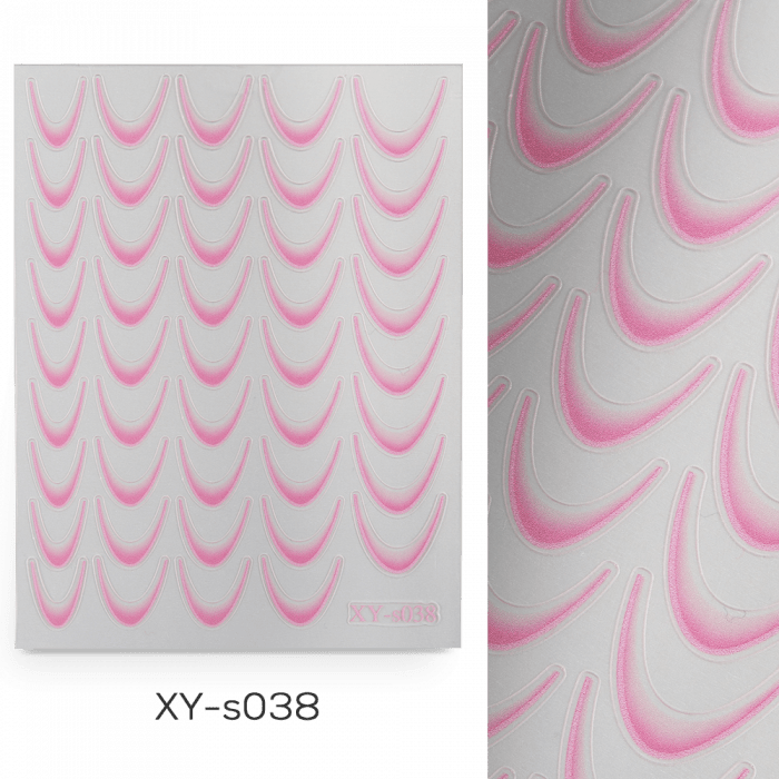 Köröm Matrica XY-S038 (Pink)