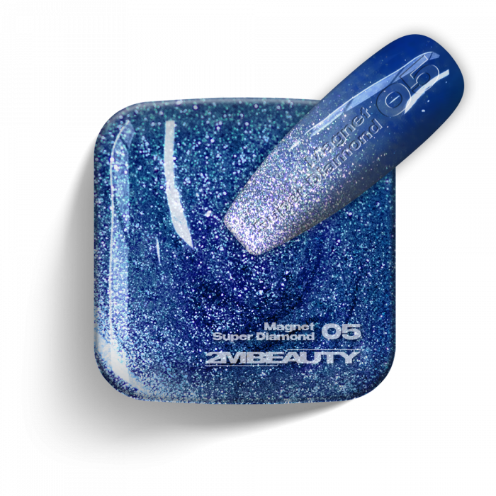 Gel Lack - Magnet Super Diamond 05 - HEMA Mentes (13 ml)