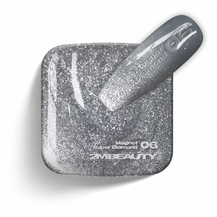 Gel Lack - Magnet Super Diamond 06 - HEMA Mentes (13 ml)