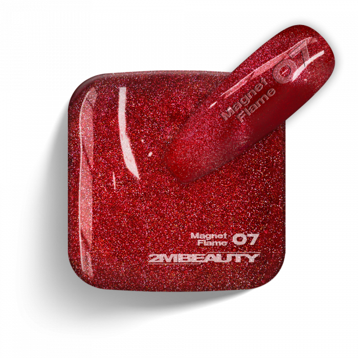 Gel Lack - Magnet Flame 07 - HEMA Mentes (13 ml)