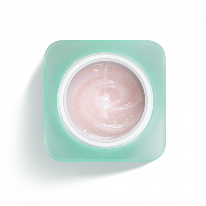 No Filing - Light Beige With Flakes - HEMA Mentes Reszelésmentes Építőzselé (15g)