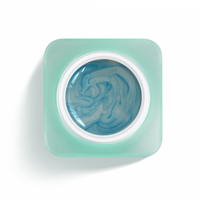 Liquid Polygel No Filing - Satin - 13 Blue - HEMA Mentes Reszelésmentes Építőzselé (15g)