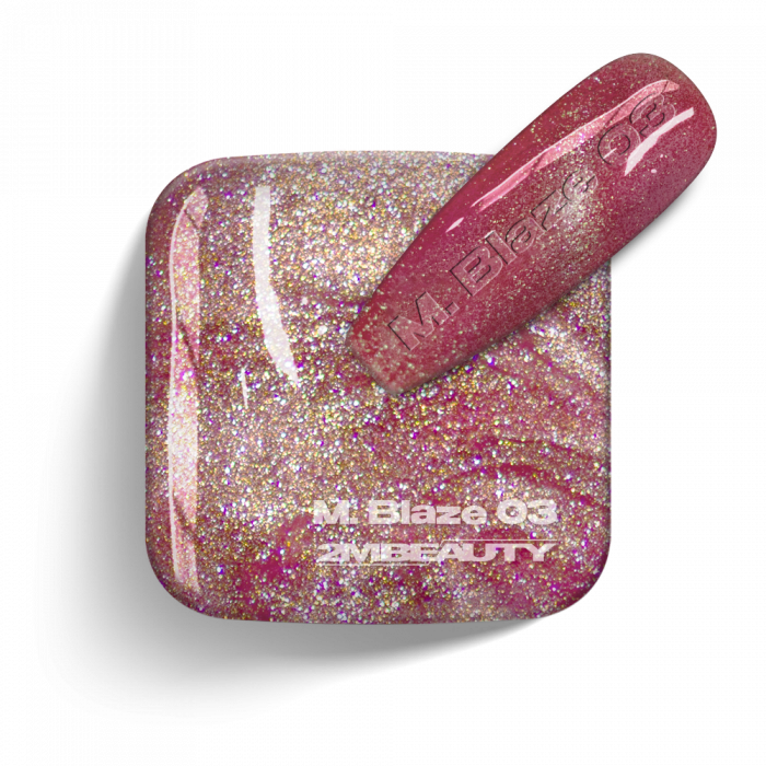 Gel Lack - Magnet Blaze 03 - HEMA Mentes (13 ml)