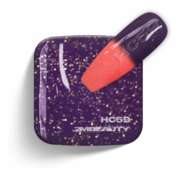 Gel lack - Hőre változó HC59 - HEMA Mentes (13 ml)