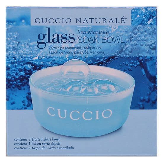 Cuccio Manikűr Tál Szürke - Glass Manicure Bowl