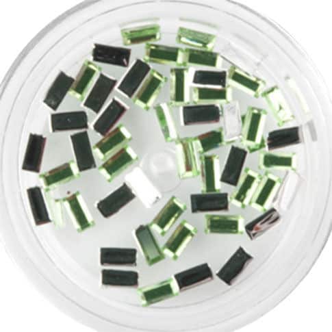 Kő Téglalap - 11 Peridot