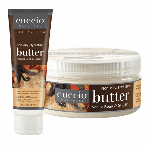 Cuccio Testvaj Vaníliával és Cukorral - Non-Oily, Hydrating Butter Blends Vanilla Bean & Sugar