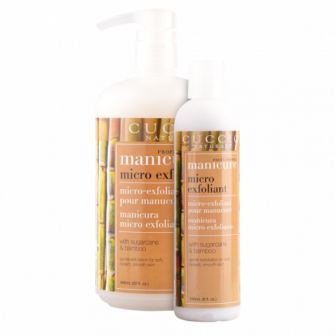 Cuccio Kézápoló Bőrradír Cukornáddal és Bambusszal - Micro Exfoliant Scrub With Sugar Cane & Bamboo