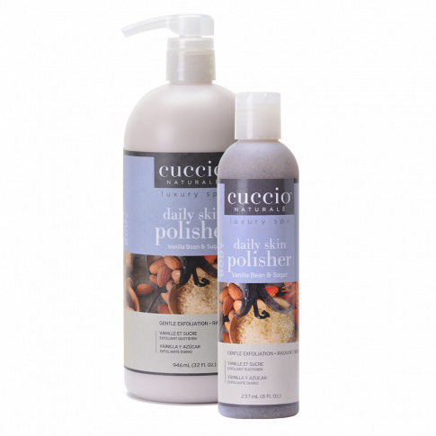 Cuccio Mikroszemcsés Bőrradír Vaníliával és Cukorral - Daily Skin Polisher Vanilla Bean & Sugar