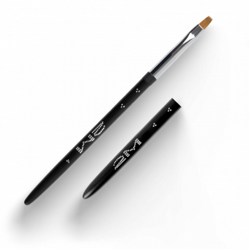 Zselé Ecset Kolinsky #4 - Black Design