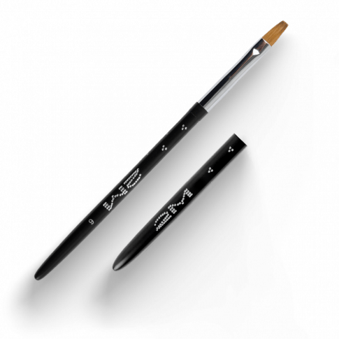 Zselé Ecset Kolinsky #6 - Black Design