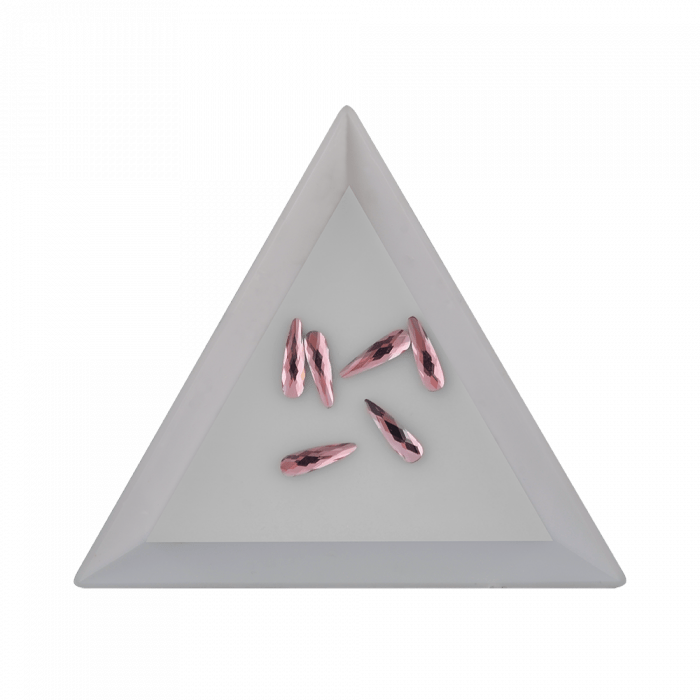Csiszolt formakő csepp 06 light pink (2)