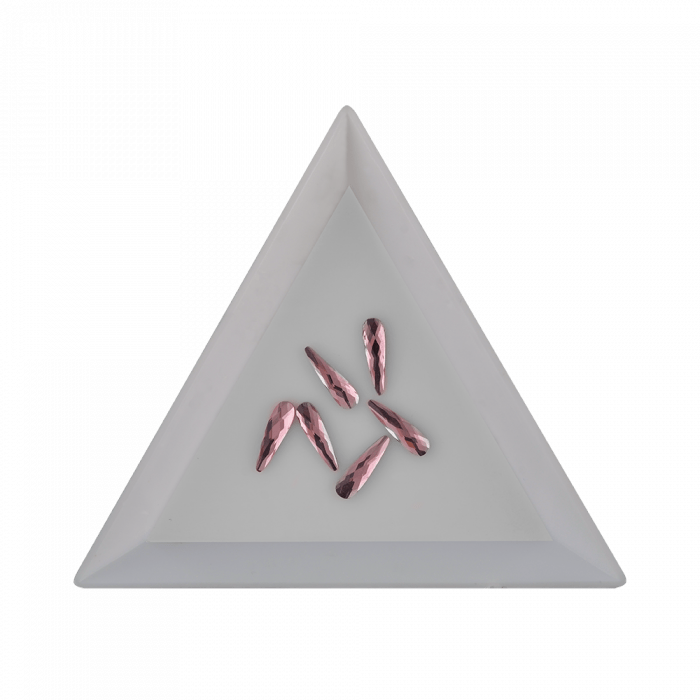 Csiszolt formakő csepp 20 pink (2)