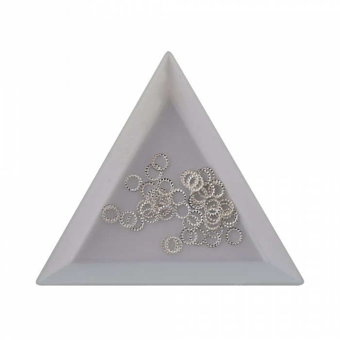 Fém díszítő 106 silver (2)