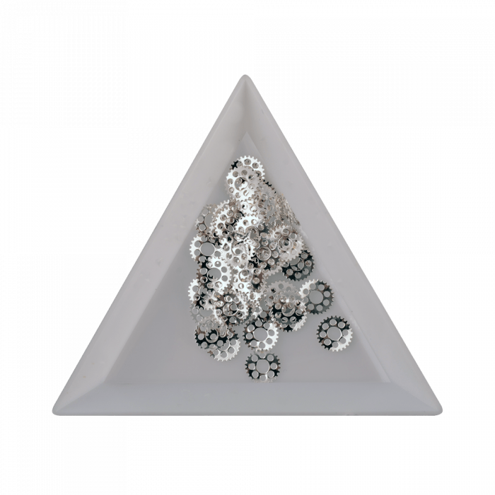 Fém díszítő 142 silver (2)