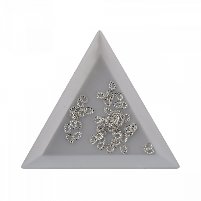 Fém díszítő 162 silver (2)