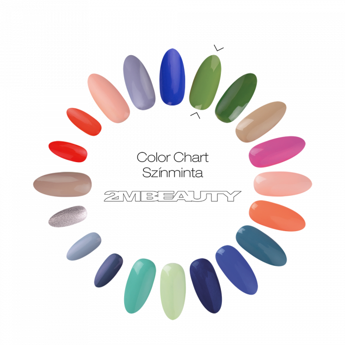Gel Lack - Matt 0845 - HEMA Mentes (13 ml) (2)