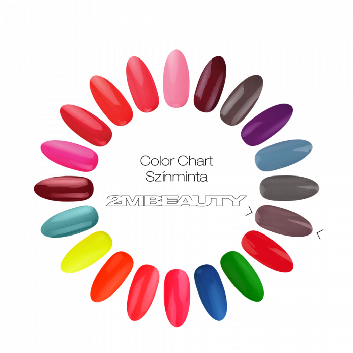 Színes Zselé - Fixálásmentes NF050 - HEMA Mentes (5g) (2)