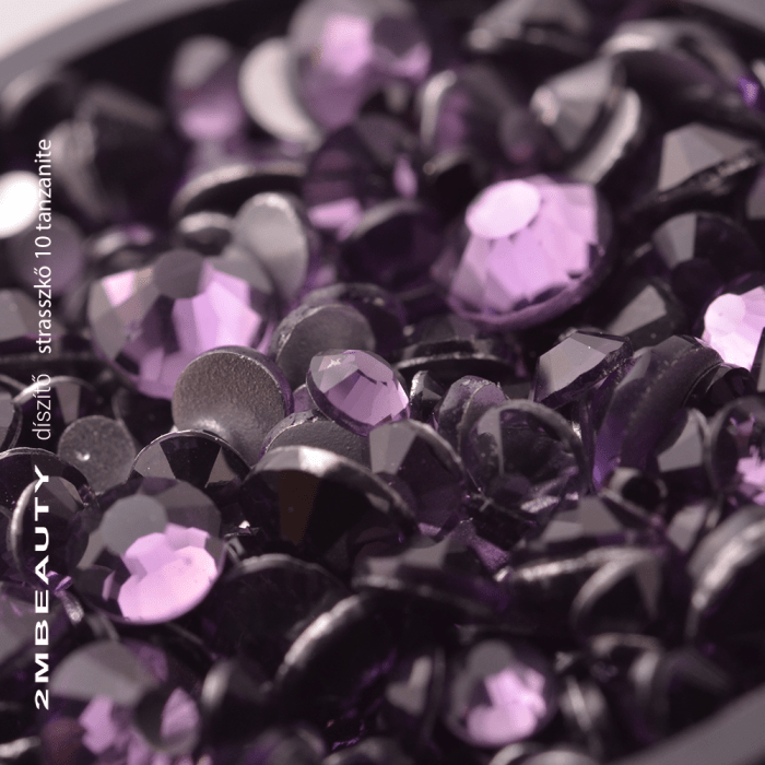 Strasszkő 10 tanzanite (400 db) (2)