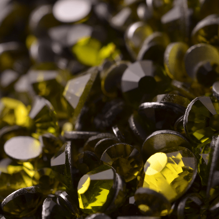 Strasszkő 22 olivine (400 db) (2)