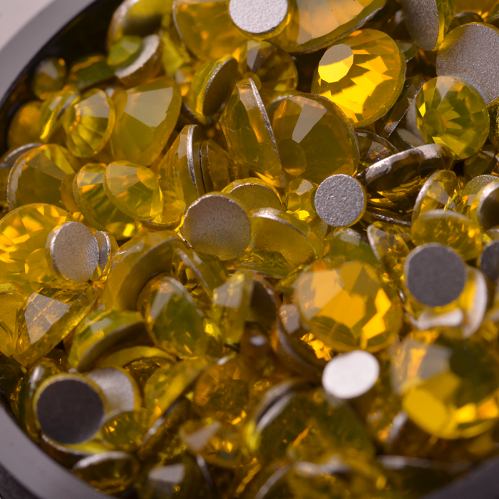 Strasszkő 28 citrine (400 db) (2)