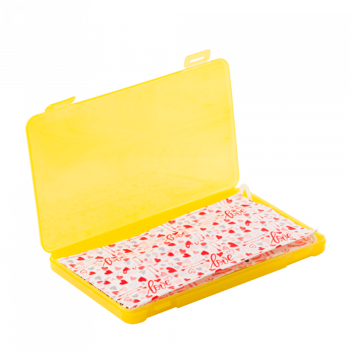 Maszk tároló - yellow (2)