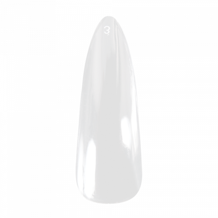 Easy Press On Nail Tip Almond - 120 db Tip (120db - dobozzal) (3)