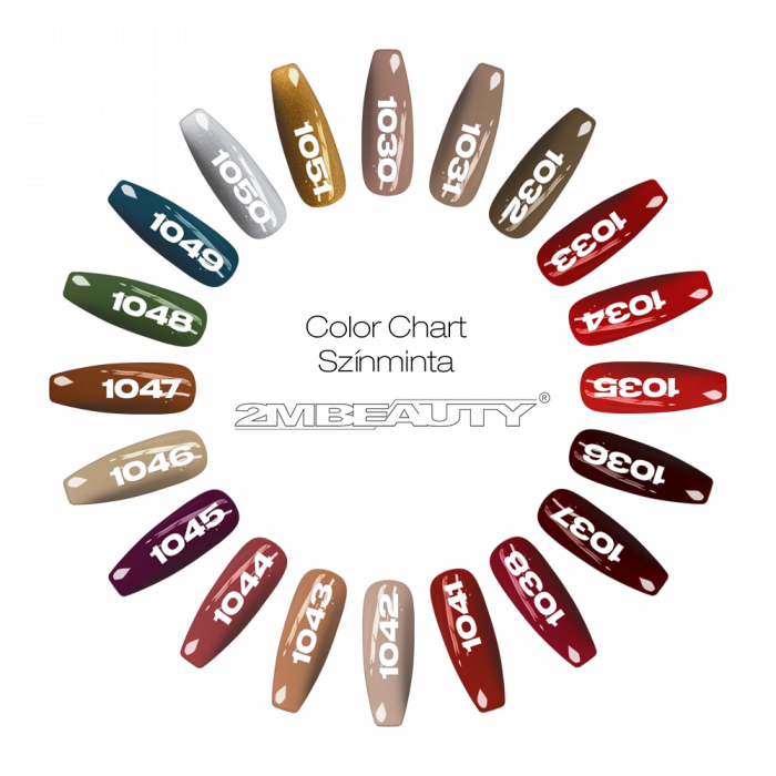 Gel Lack - Csillámos 1067 - HEMA Mentes (13 ml) (2)