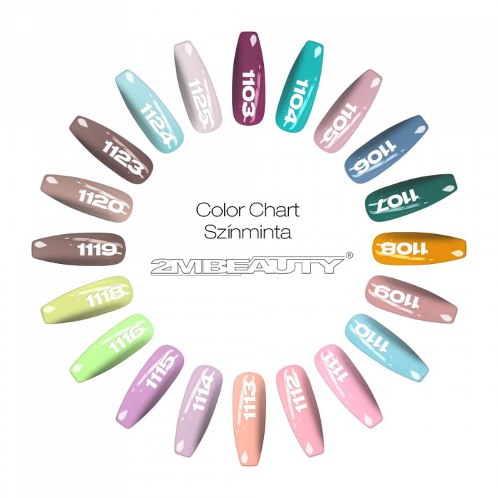 Gel Lack - Matt 1120 - HEMA Mentes (13 ml) (2)