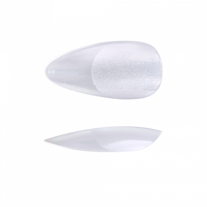 Easy Press On Nail Tip Almond Matte - 120 db Tip (120db - dobozzal) (4)