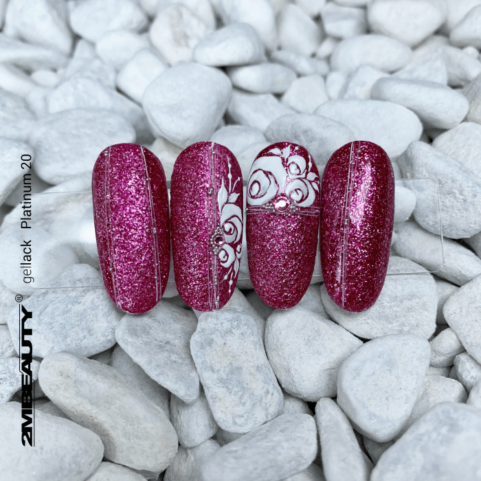 Gel Lack - Platinum 20 - HEMA Mentes (13 ml) (2)