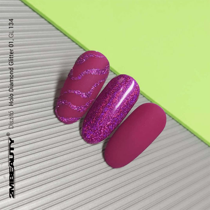 Csillámpor Holo Diamond Glitter 01 (db) (2)