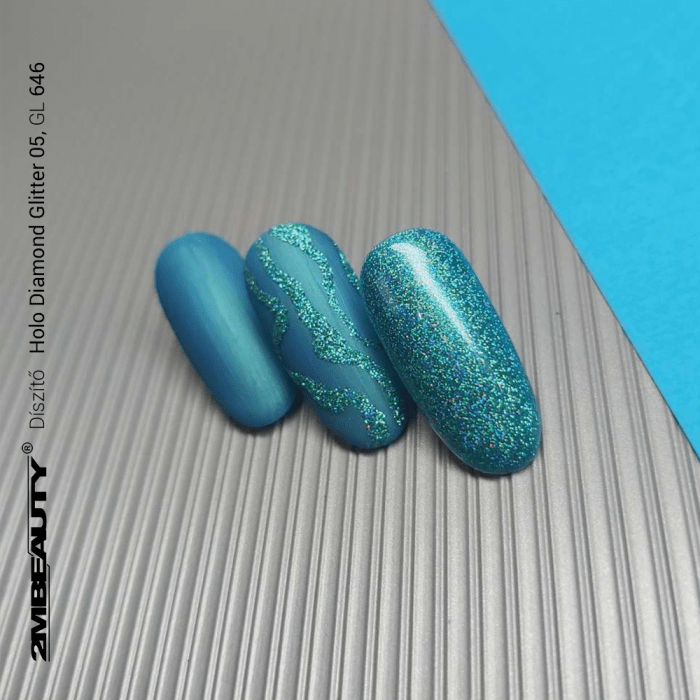 Csillámpor Holo Diamond Glitter 05 (db) (2)