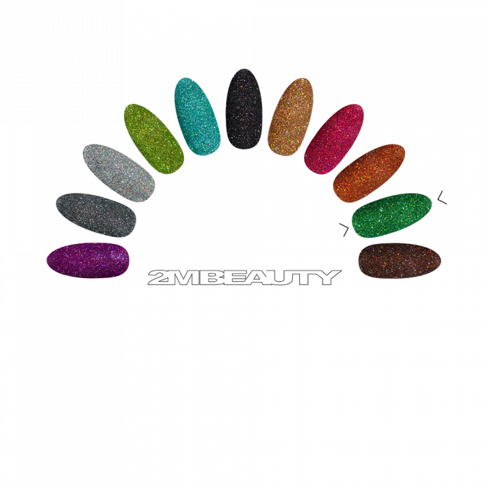 Csillámpor Holo Diamond Glitter 10 (db) (3)