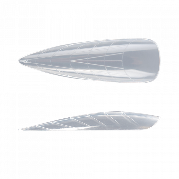 Acryl Pro Gel köröm tip Stiletto - 120 darabos (120db - dobozzal) (3)
