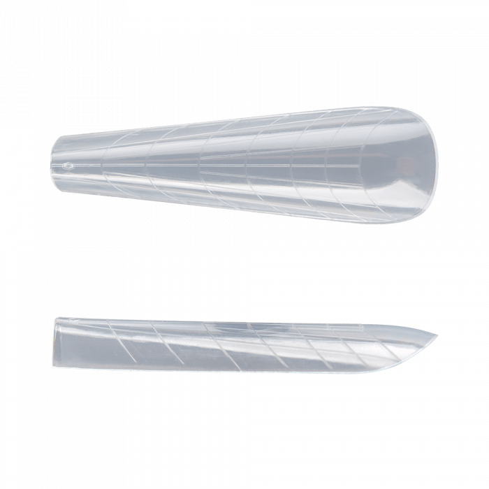 Acryl Pro Gel köröm tip Slim Almond - 120 darabos (120db - dobozzal) (3)