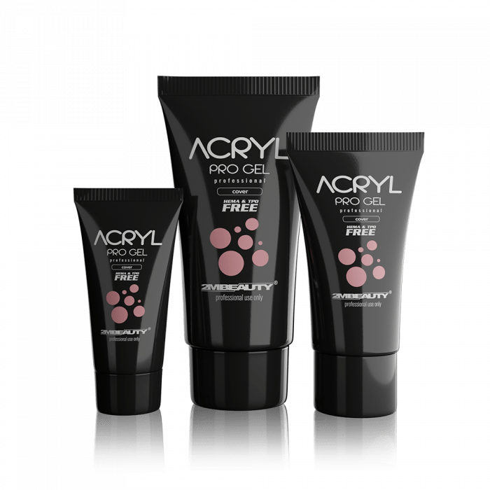 Acryl Pro Gel Cover - HEMA Mentes Akrilzselé - Tubusos (60g) (2)