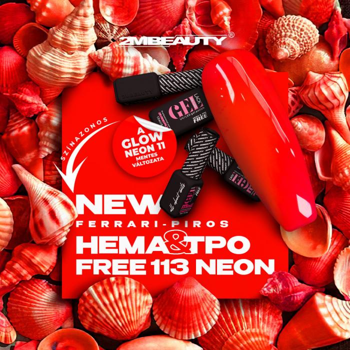 Gel Lack - HEMA Mentes 113 - Neon (5ml - mini me) (3)